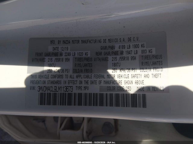 2020 MAZDA CX-30 SELECT PACKAGE 9