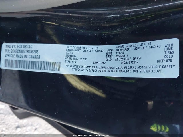 2026 CHRYSLER PACIFICA SELECT 9