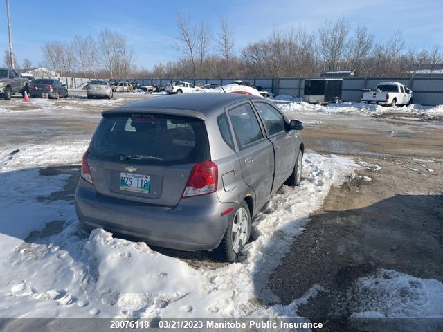 Chevrolet AVEO LT 2008 KL1TG65628B268077 Image 4