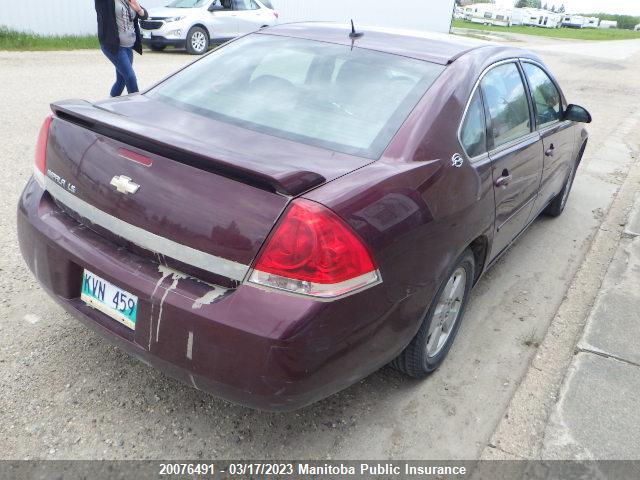 Chevrolet Impala Ls V6  2007 2G1WB58NX79159408 Image 4