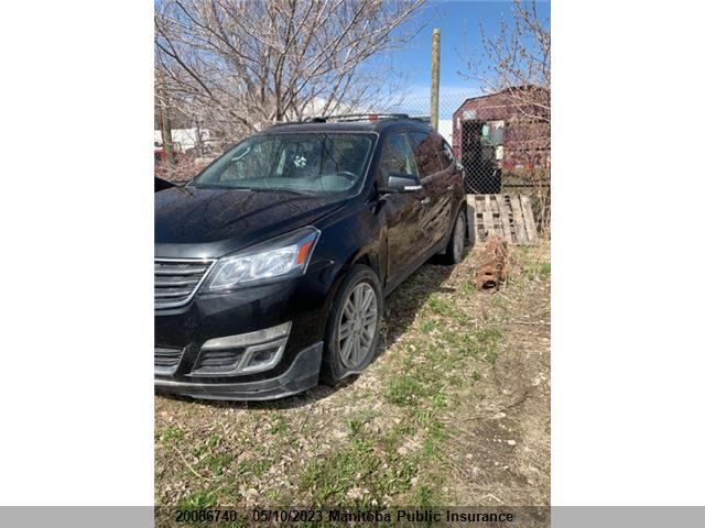 Chevrolet Traverse Lt 2015 1GNKVGKD9FJ234795 Image 2