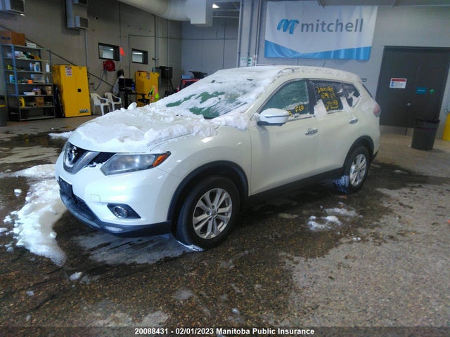 2016 Nissan Rogue Sv მანქანა იყიდება აუქციონზე, vin: 5N1AT2MV6GC911113, აუქციონის ნომერი: 20088431