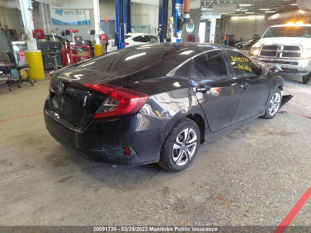Honda Civic Lx 2018 2HGFC2F54JH014059 Image 4
