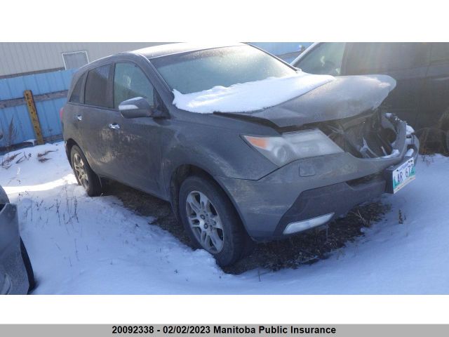 Auction sale of the 2007 Acura Mdx, vin: 2HNYD28207H000248, lot number: 20092338