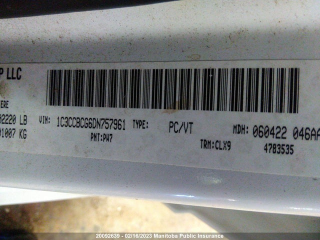 1C3CCBCG6DN757961 Chrysler 200 Limited V6 