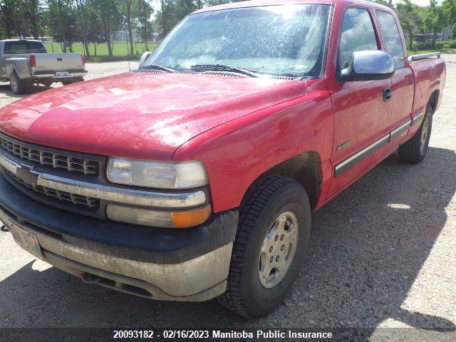 Chevrolet Silverado 1500 Ext Cab 2000 2GCEK19T9Y1233166 Image 2