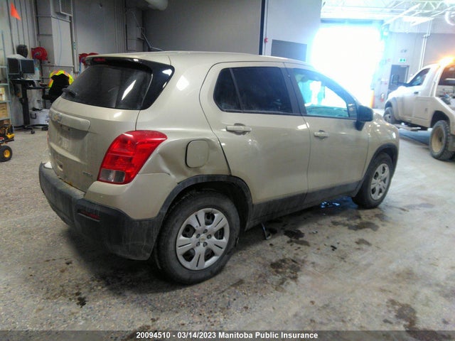 Chevrolet TRAX LS 2014 3GNCJKEB5EL196244 Image 4