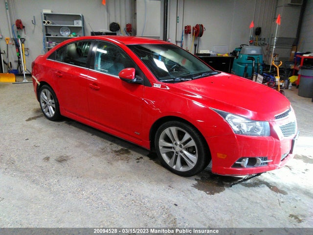 Chevrolet Cruze Lt Turbo  2012 1G1PG5SC8C7177348 главное изображение