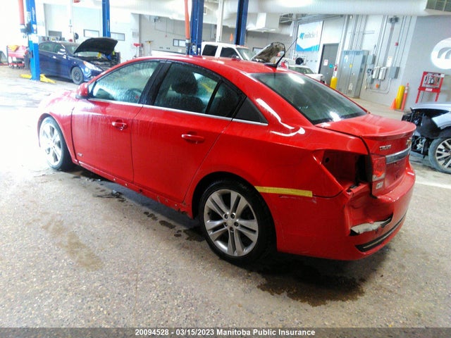 Chevrolet Cruze Lt Turbo  2012 1G1PG5SC8C7177348 Image 4