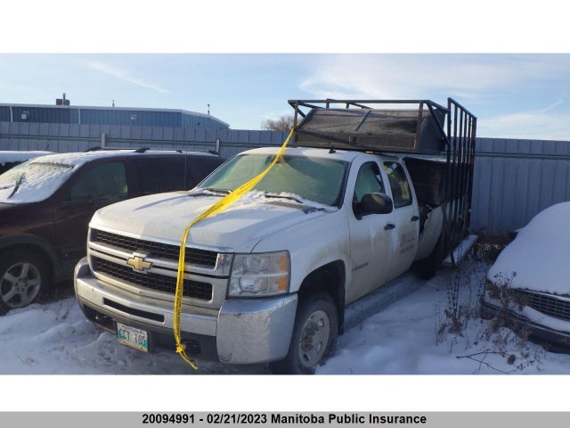 Chevrolet Silverado 2500 Hd Wt Crew Cab  2009 1GCHC43K89F144596 Image 2