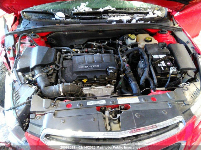 2016 Chevrolet Cruze Lt Turbo  მანქანა იყიდება აუქციონზე, vin: 1G1PE5SBXG7174048, აუქციონის ნომერი: 20098519