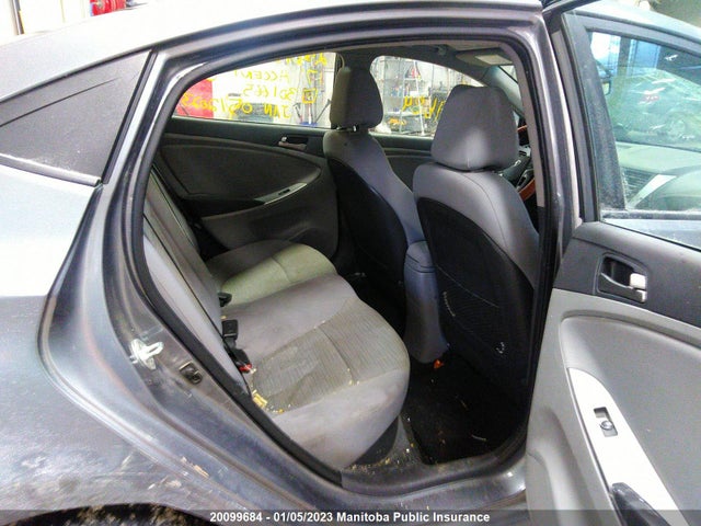 20099684 :رقم المزاد ، KMHCT4AE2HU301665 vin ، 2017 Hyundai Accent Gl مزاد بيع