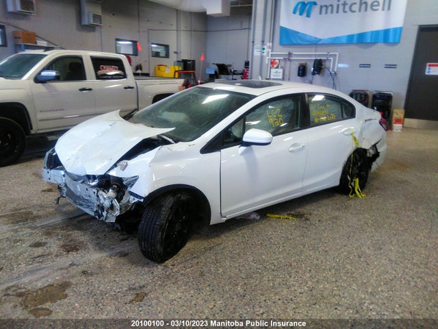 Honda CIVIC EX 2014 2HGFB2F52EH046890 Image 2