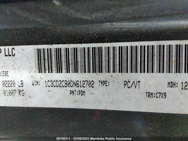 Dodge Avenger Sxt 2013 1C3CDZCB0DN612702 Image 10