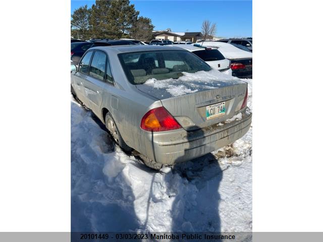 Toyota Avalon Xls 2000 4T1BF28B5YU011603 Image 3