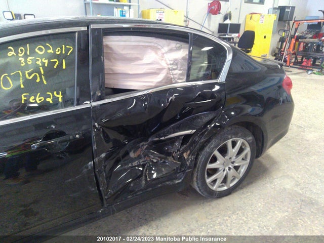 2013 Infiniti G37x მანქანა იყიდება აუქციონზე, vin: JN1CV6ARXDM352471, აუქციონის ნომერი: 20102017