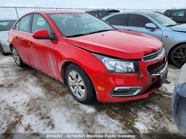 Chevrolet Cruze Lt Turbo  2015 1G1PC5SB5F7210278 главное изображение