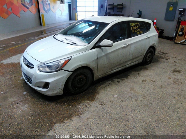 20102955 :رقم المزاد ، KMHCT5AE7GU287699 vin ، 2016 Hyundai Accent Gl مزاد بيع