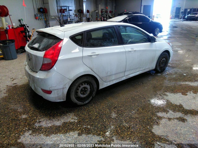 20102955 :رقم المزاد ، KMHCT5AE7GU287699 vin ، 2016 Hyundai Accent Gl مزاد بيع