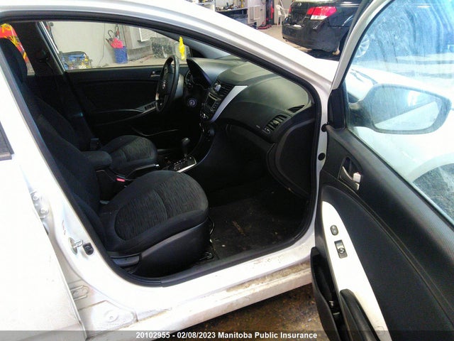 20102955 :رقم المزاد ، KMHCT5AE7GU287699 vin ، 2016 Hyundai Accent Gl مزاد بيع