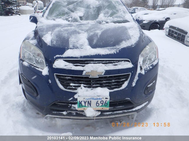 Chevrolet Trax Lt 2015 3GNCJSSB7FL162733 Image 2