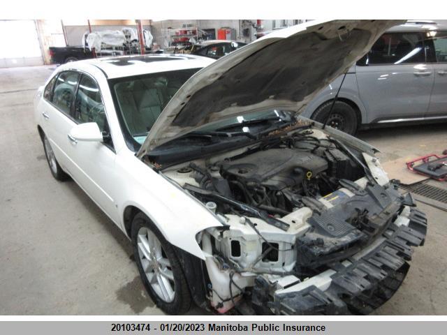 Chevrolet Impala Ltz V6  2008 2G1WU583689226225 Image 1