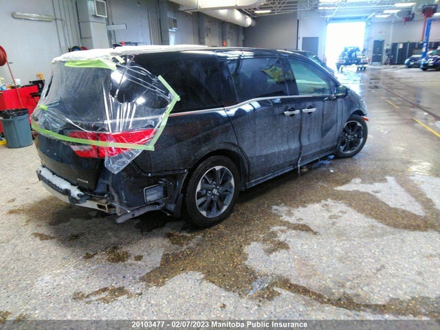 2021 HONDA ODYSSEY TOURING VIN: 5FNRL6H88MB500636