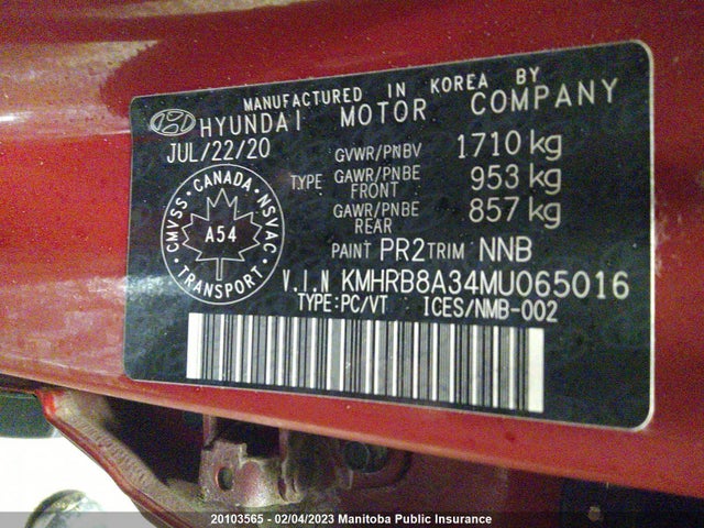 Hyundai Venue Essential 2021 KMHRB8A34MU065016 Image 10