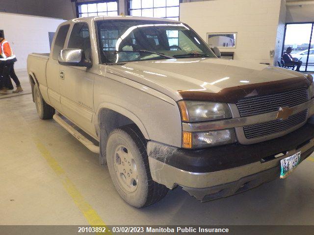 Chevrolet Silverado 1500 Ext Cab 2004 2GCEK19T441145135 main image