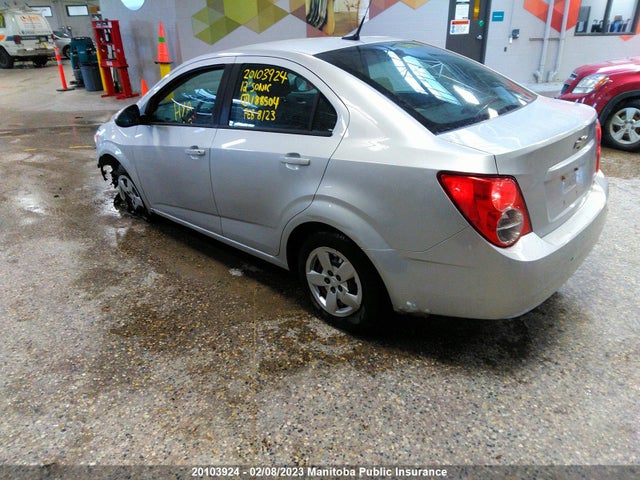 Chevrolet SONIC LS 2012 1G1JB5EH0C4188504 Image 4