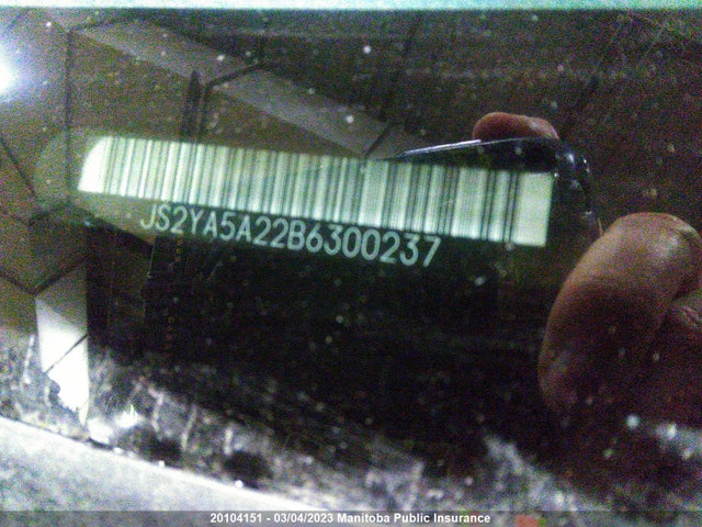 JS2YA5A22B6300237 Suzuki Sx4 Jx