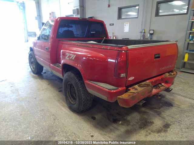 Chevrolet K/v 10/1500 Pickup  1996 1GCEK14R7TZ166580 Image 4