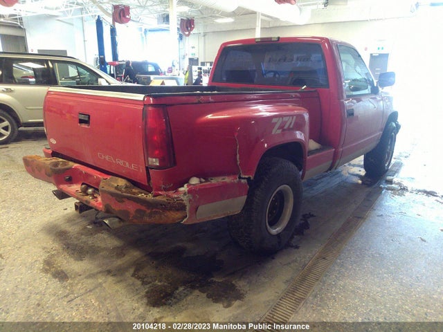 Chevrolet K/v 10/1500 Pickup  1996 1GCEK14R7TZ166580 Image 5