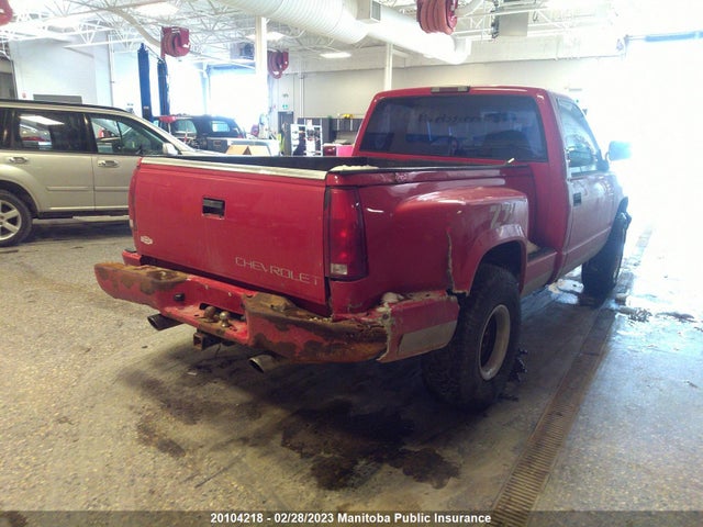 Chevrolet K/v 10/1500 Pickup  1996 1GCEK14R7TZ166580 Image 7