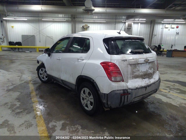 Продаж на аукціоні авто 2015 Chevrolet Trax Ls, vin: 3GNCJKSB4FL200001, номер лоту: 20104302