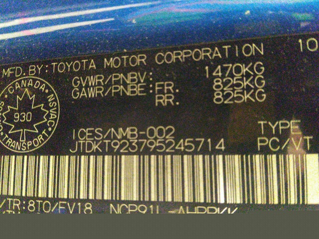 Toyota YARIS LE 2009 JTDKT923795245714 Image 10