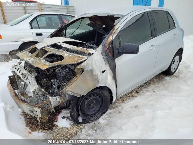 Toyota YARIS LE 2007 JTDKT923275036846 Image 2