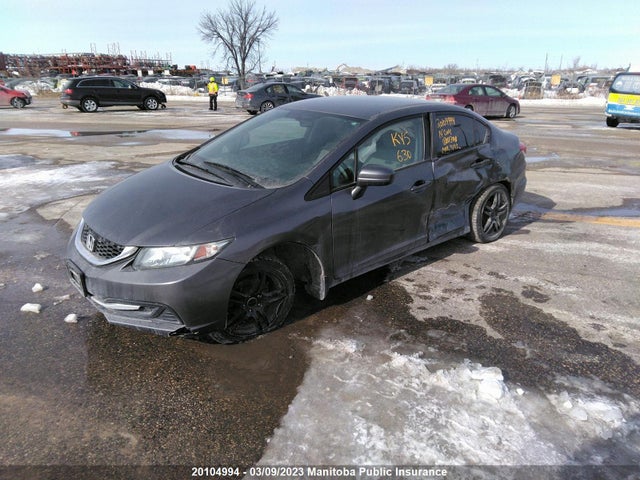Honda Civic Lx 2014 2HGFB2F47EH031308 Image 2