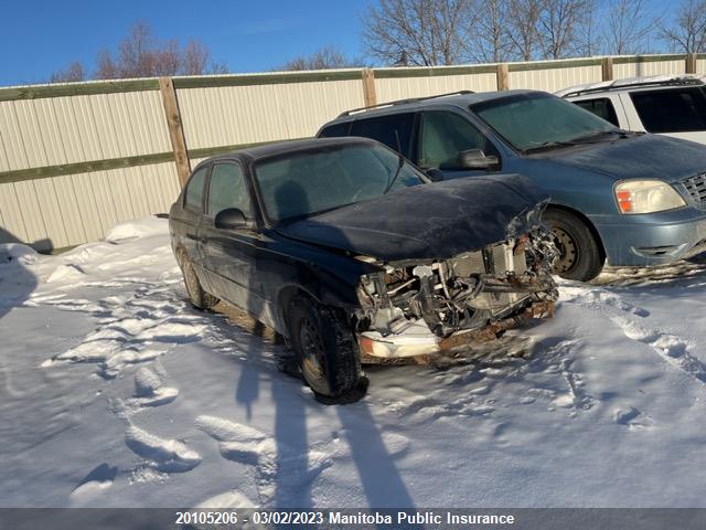 Hyundai ACCENT GS 2002 KMHCG35G12U193296 головне зображення