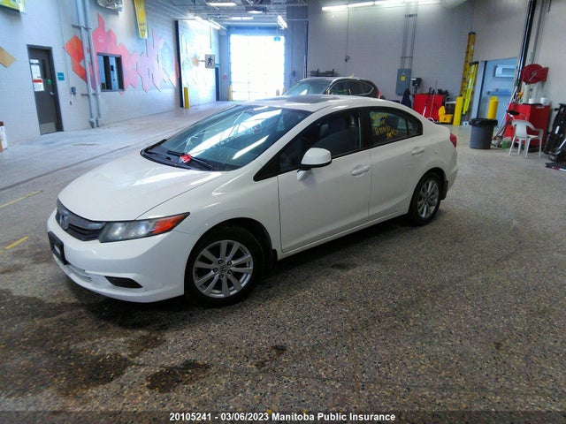Honda CIVIC EX 2012 2HGFB2F51CH030130 Image 2
