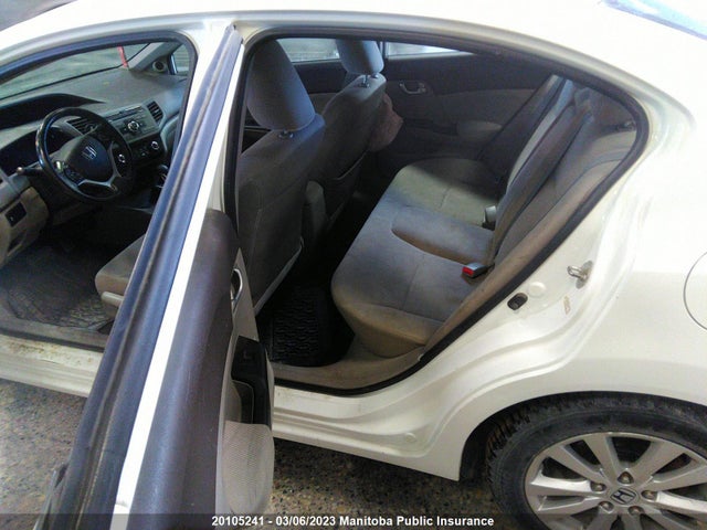Honda CIVIC EX 2012 2HGFB2F51CH030130 Image 9