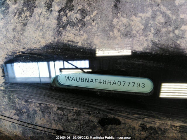 WAUBNAF48HA077793 Audi A4 2.0t Quattro