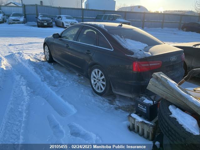 WAUFGCFCXCN167267 Audi A6 3.0t Quattro 