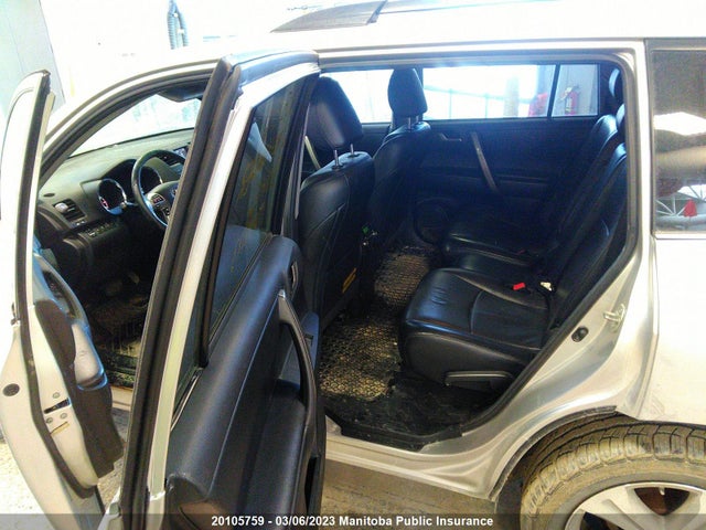 Toyota Highlander V6  2012 5TDBK3EH8CS118642 Image 9