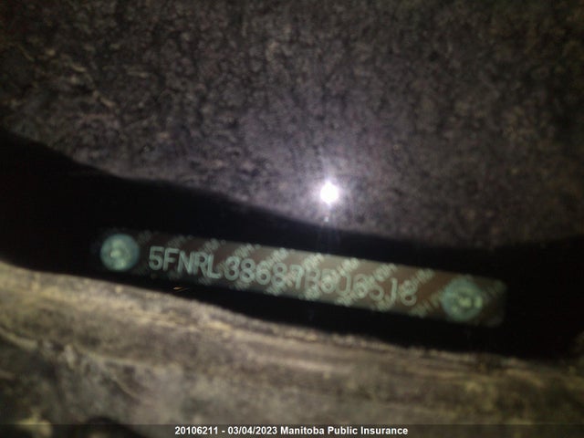 Honda Odyssey Ex-l  2007 5FNRL38687B506518 Image 10