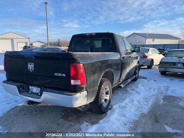 Dodge Ram 1500 Sxt Quad Cab  2012 1C6RD7FT3CS263718 Image 4