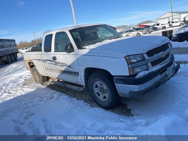 Chevrolet Silverado 1500 Ext Cab 2004 2GCEK19VX41155928 главное изображение