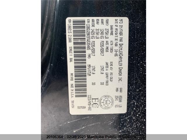Dodge Nitro Se 2007 1D8GU28K97W535485 Image 9