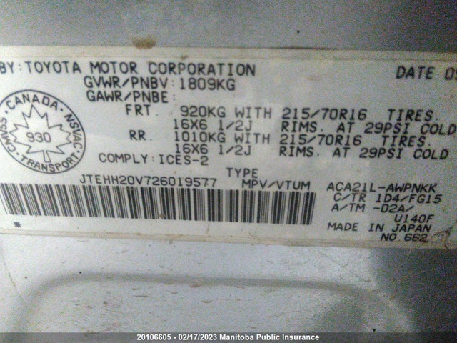 Toyota RAV4 2002 JTEHH20V726019577 Image 10