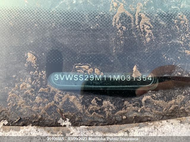 Volkswagen JETTA GLS 2001 3VWSS29M11M031354 Image 9